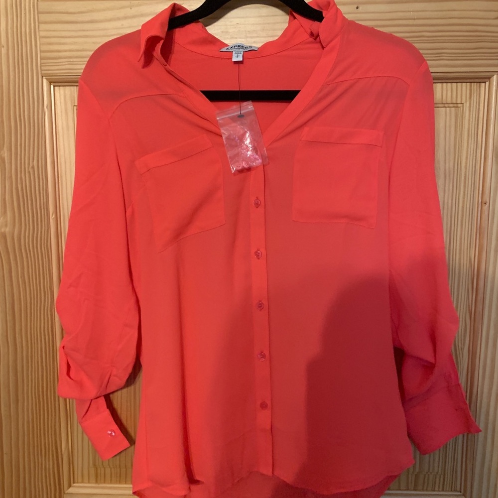 NWOT Express button up portofino